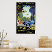 Poster Annonces Voyage en voiture (Cuisine)