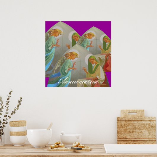Poster Annonciation (Cuisine)