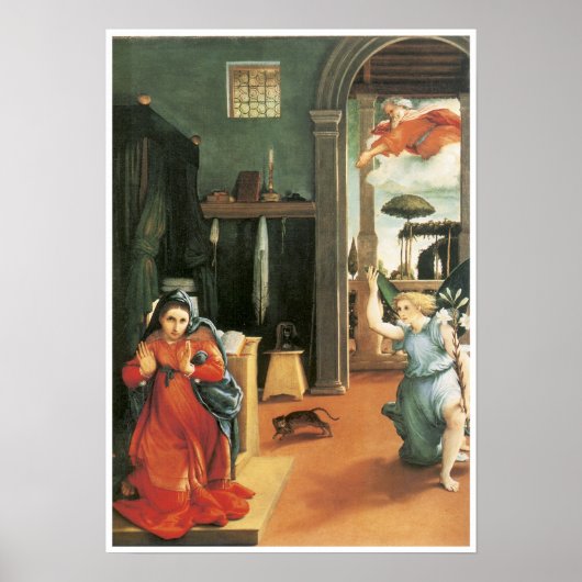 Poster Annonciation, 1534-35 (Devant)