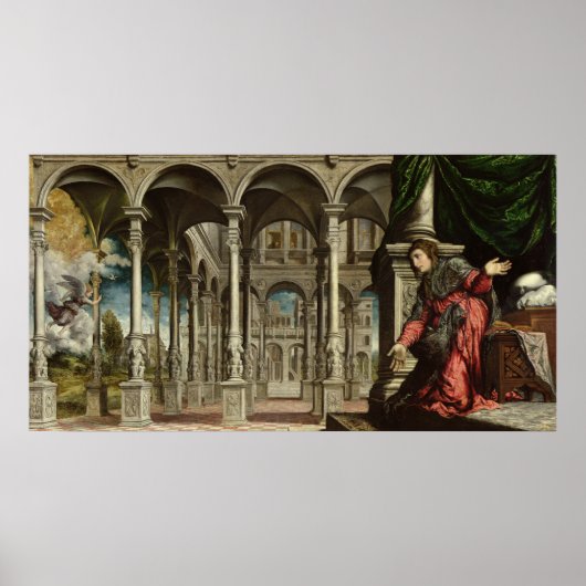 Poster Annonciation, 1545-50 (Devant)