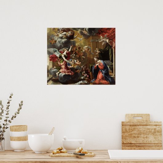 Poster Annonciation, 1651-52 (Cuisine)