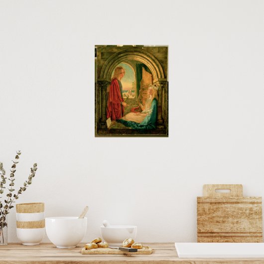 Poster Annonciation, 1859 (Cuisine)