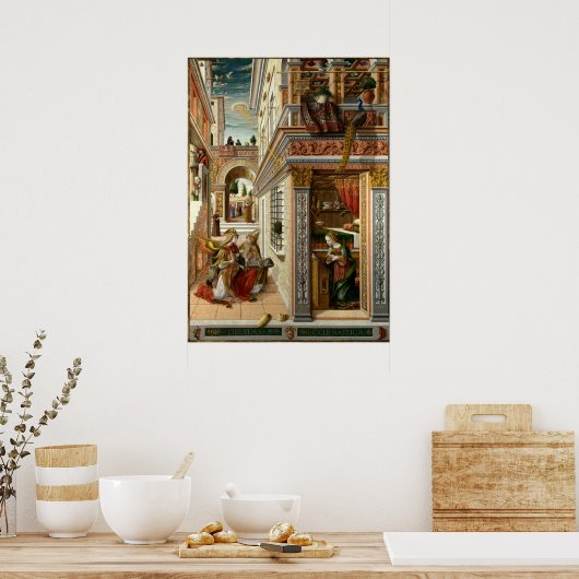 Poster Annonciation Avec St. Emidius, 1486 (Cuisine)