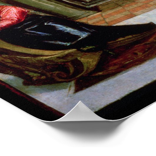 Poster Annonciation, ch.1570-73 (Coin)