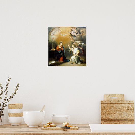 Poster Annonciation de Bartolomé Esteban Murillo (Cuisine)