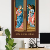 Poster Annonciation de F. Lippi (M 038) (Bureau à domicile)
