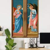 Poster Annonciation de F. Lippi (M 038) (Bureau à domicile)