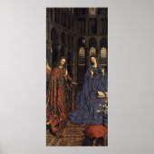 Poster Annonciation de Jan van Eyck (Devant)