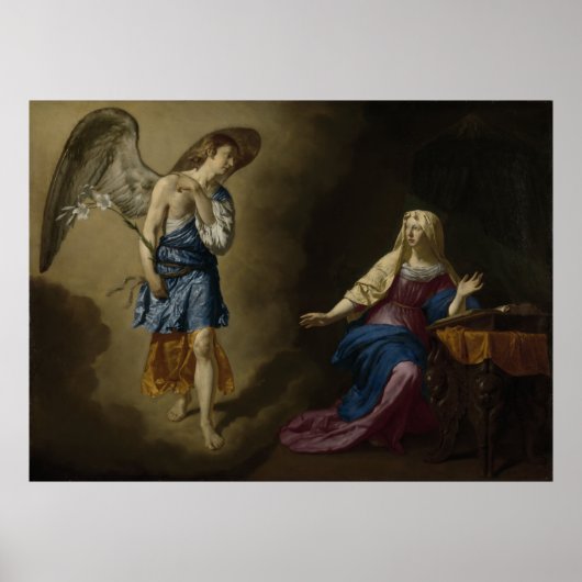 Poster Annonciation de Marie, Velde (Devant)