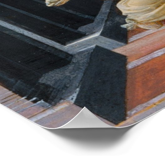 Poster Annonciation de Sandro Botticelli (Coin)