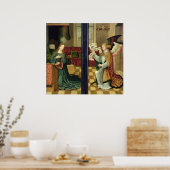 Poster Annonciation, école de Cologne (Cuisine)