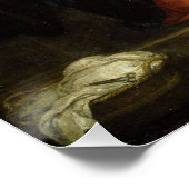 Poster Annonciation Marie et Archange Gabriel Beaux-Arts (Coin)