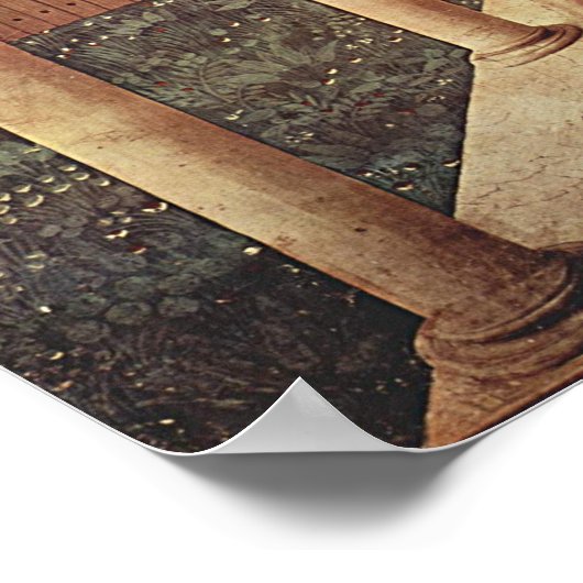 Poster Annonciation (par Fra Angelico) (Coin)