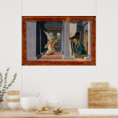 Poster Annonciation, vers 1485 (Cuisine)