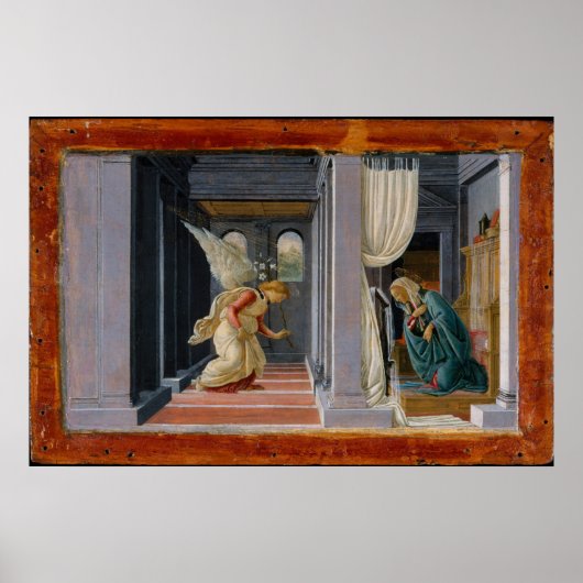 Poster Annonciation, vers 1485 (Devant)
