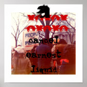 POSTER ANNULER LE LIQUIDE (Devant)