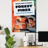 Poster Another Enemy To Conquer Forest Fires (Bureau à domicile)