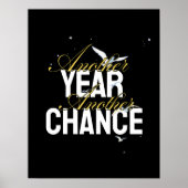 Poster Another Year, Another Chance – Inspirational desig (Devant)