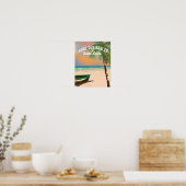 Poster Anse Des Sables Sainte-Lucie (Cuisine)