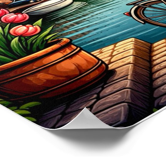 Poster Ansterdam (Coin)