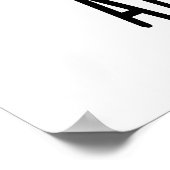 Poster Ant-mangeur drôle Ant Pun (Coin)