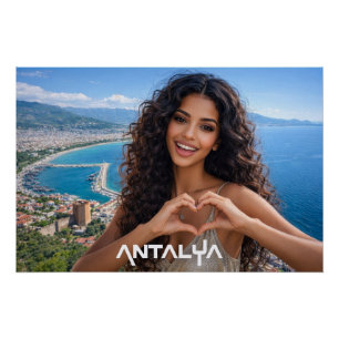POSTER ANTALYA - TURQUIE