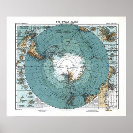 Poster Antarctique (Devant)