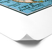 Poster " Antarctique : 1906 - Carte de la mer du Nord (Coin)