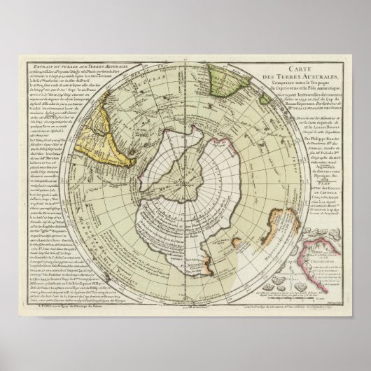 Poster Antarctique 2 (Devant)