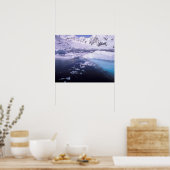 Poster Antarctique. Expédition à travers des échappées de (Cuisine)