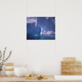 Poster Antarctique. Glaces antarctiques 3 (Cuisine)