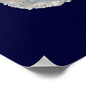 Poster Antarctique (NASA Blue Marble Imagery) (Coin)