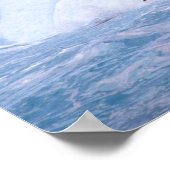 Poster Antarctique, péninsule Antarctique. Écran (Coin)