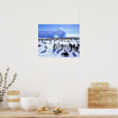 Poster Antarctique, péninsule Antarctique, mer de Weddell (Cuisine)