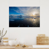 Poster Antarctique. Près de l'île d'Adélaïde. Le Gullet (Cuisine)