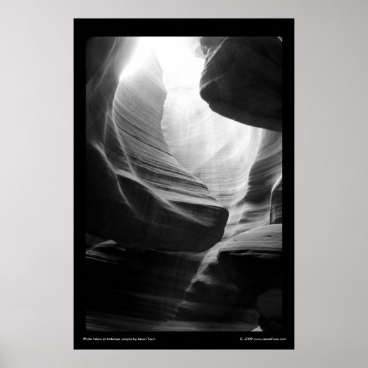 Poster Antelope Canyon, Arizona (Devant)