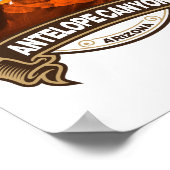 Poster Antelope Canyon Arizona Travel Badge (Coin)