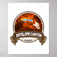 Antelope Canyon Arizona Travel Badge