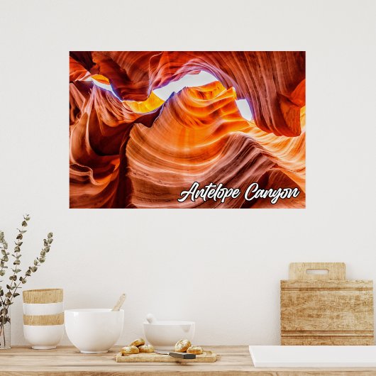 Poster Antelope Canyon Navajo Nation, USA (Cuisine)