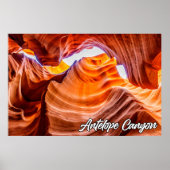 Poster Antelope Canyon Navajo Nation, USA (Devant)