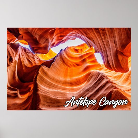 Poster Antelope Canyon Navajo Nation, USA (Devant)