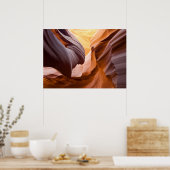 Poster Antelope Canyon ou Corkvis Canyon, Arizona... (Cuisine)