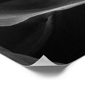 Poster Antelope Canyon Photographie Noir Et Blanc Art (Coin)