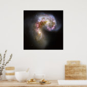 Poster Antennae Galaxies (Cuisine)