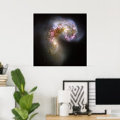 Poster Antennae Galaxies (Bureau à domicile)