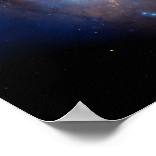 Poster Antenne : Un Spectacle Galactique (Coin)