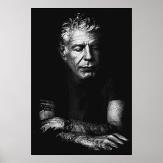 Poster Anthony Bourdaim (Devant)