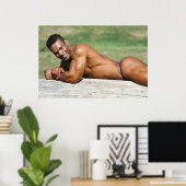 Poster, Anthony Marmon # 5 Poster (Thuiskantoor)