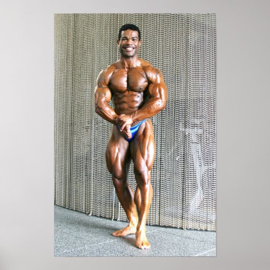 POSTER, Anthony Marmon meest musculair Poster (Voorkant)