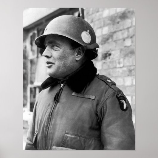 Poster Anthony McAuliffe - Bataille de la Bulge (Devant)